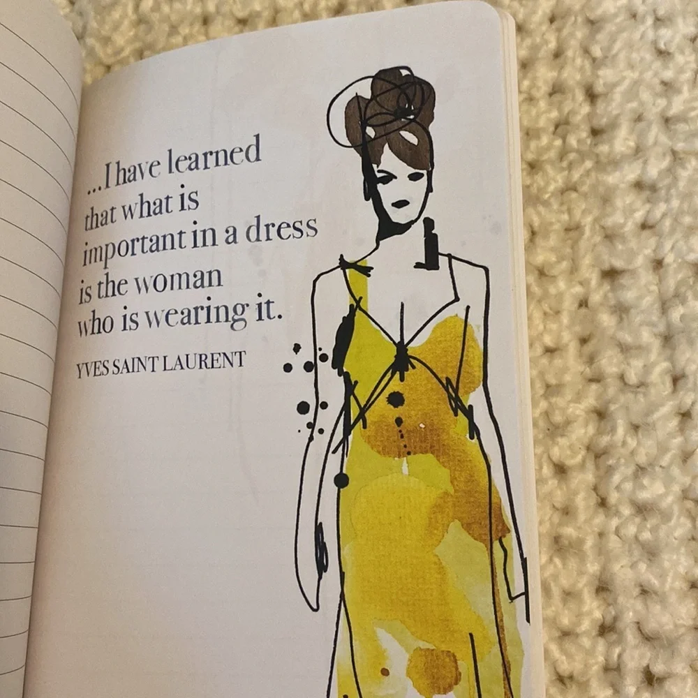 NEW Fashions fade. Style is eternal. Stationery Lined Journal 128 pages